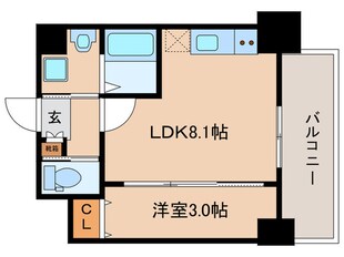 テラ西九条の物件間取画像